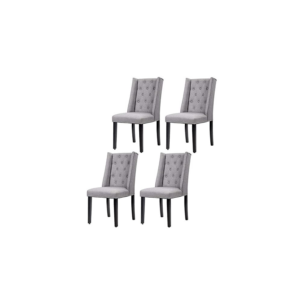 FDW Dining Chairs Dining Room Chairs Kitchen Chairs for Living Room Side Chair for Restaurant Home Kitchen Living Room  Set o