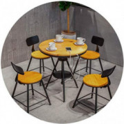 LWW Stool,Dining Room Dining Table and Chairs 4-Piece/5-Piece Set Pub Modern Round Kitchen Table Counter High Bar Stools Smal