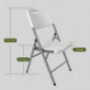 LKH Folding Chairs Indoor, Kitchen Chairs, Dining Chair, Foldable Chairs Outdoor, Party Chairs, Patio Chairs, Portable, Foldi