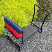 RR-YRN 2 in 1 Garden Kneeling Chair, Garden Kneeling Chair with Handle, Foldable and Portable Design, with Thick Kneeling Pad