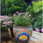 Liiokiy Hanging Plants Pot Planters Outdoor Flower Pot Vintage Garden Patio Balcony Decor Indoor Or Outdoor Use Plant Pot Dec