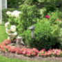 YeLukk Garden Statues,Resin Simulation Fences Ostrich Head Decor, Hedge Watcher Animal Sculpture Garden Landscape,Creative Fi