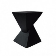 Christopher Knight Home 305826 Jerod Light-Weight Concrete Accent Table, Black