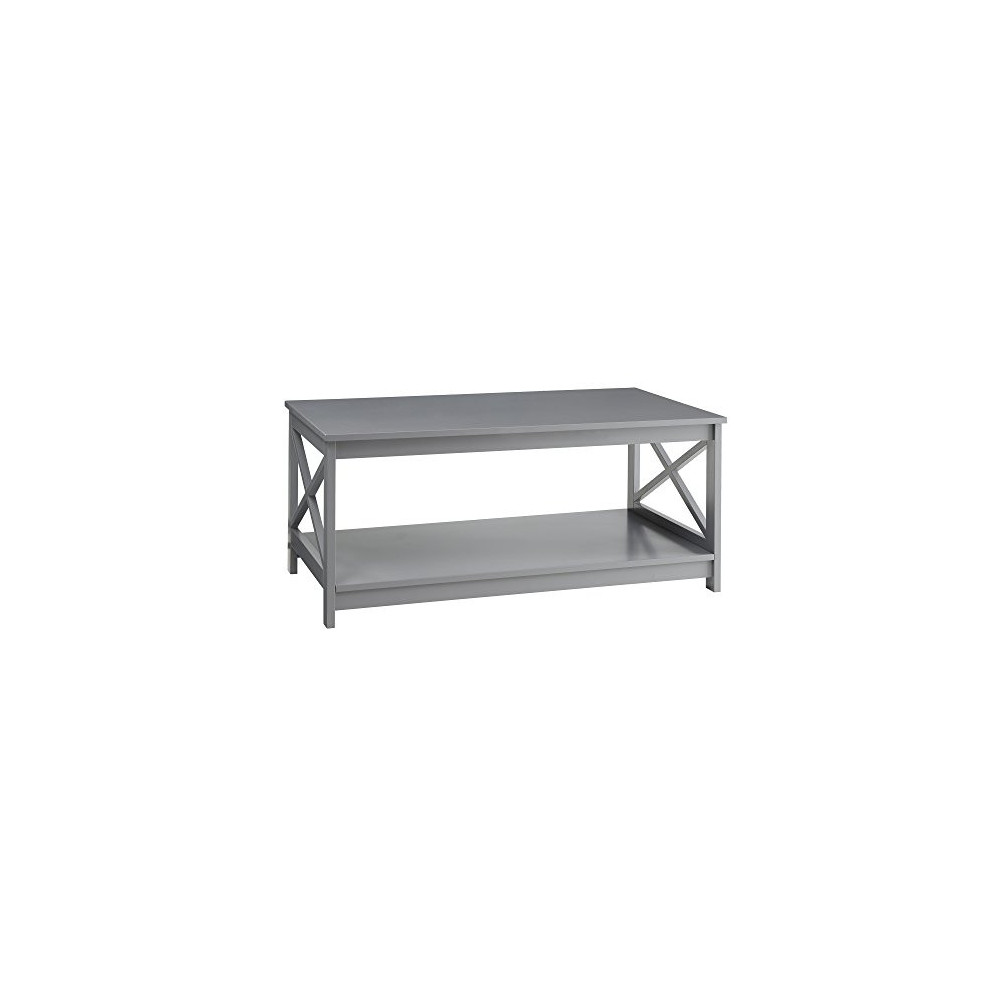 Convenience Concepts Oxford Coffee Table, Gray