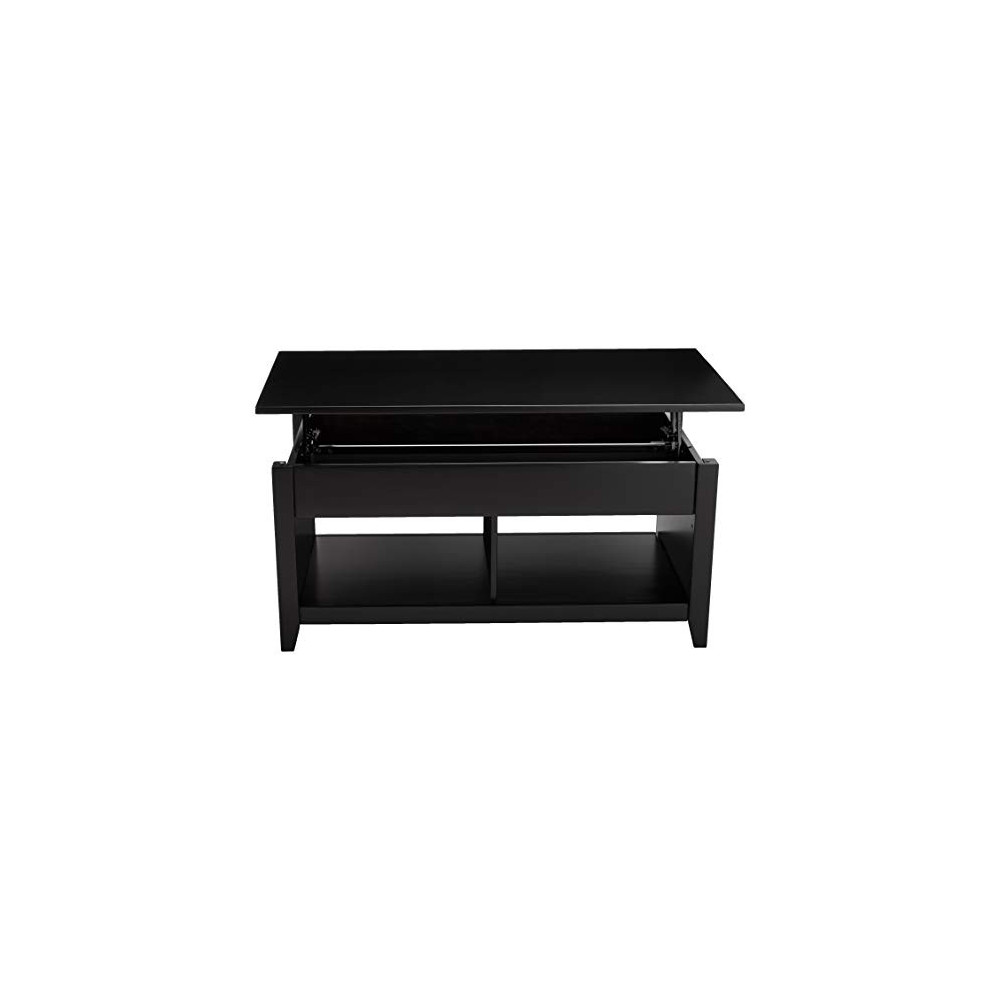 Amazon Basics LiftTop Storage Coffee Table, Black Universe Furniture