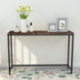 Console Sofa Tables End Table Computer Desk Coffee Snack Console Tables for Living Room Or Corridor Hallway Rustic Brown Colo