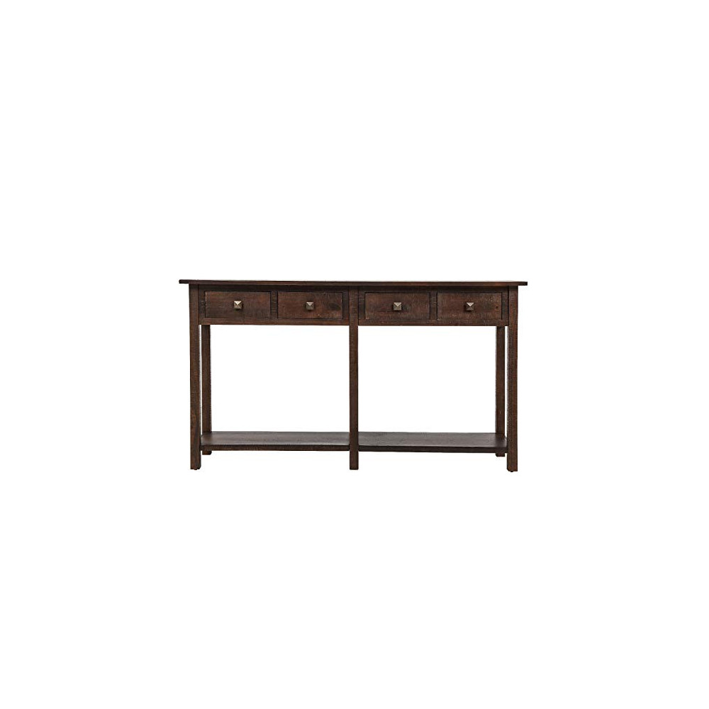 Merax Narrow Console Sofa Table Sideboard with Drawers and Long