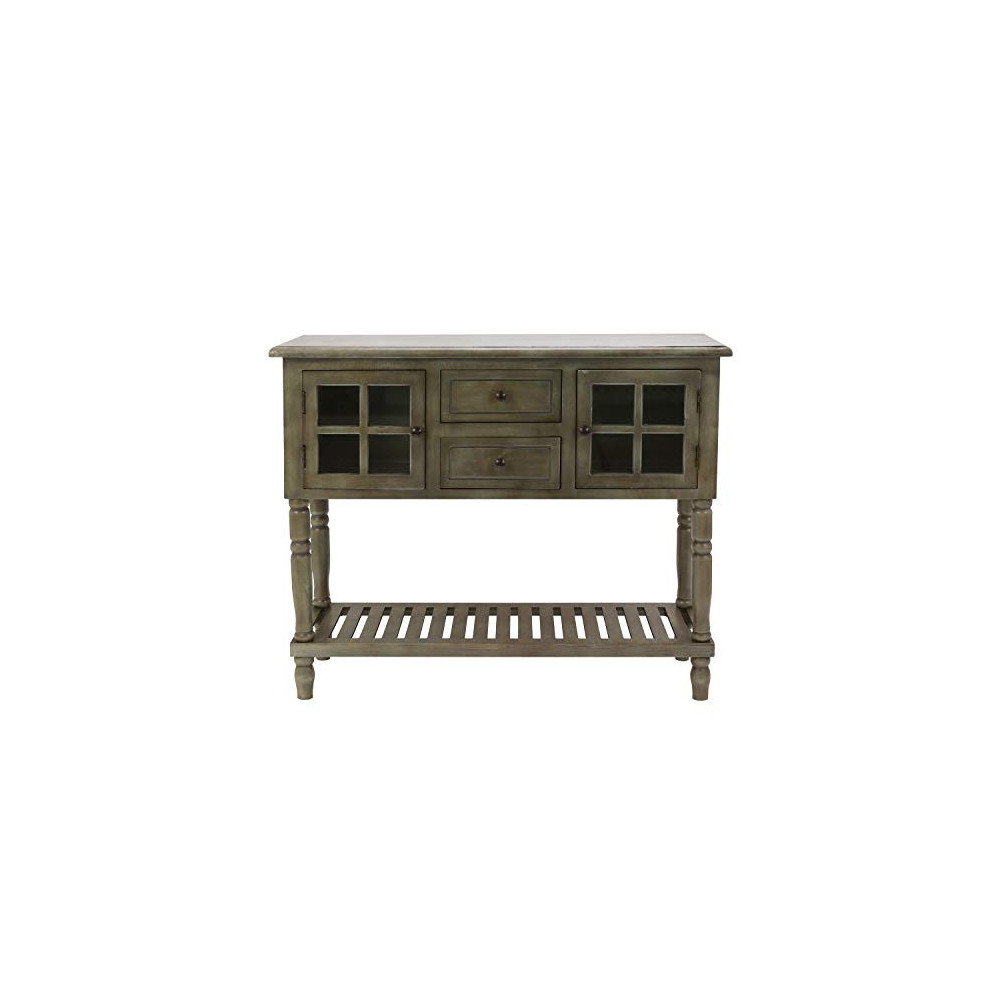 Decor Therapy Console Table, Size: 42w 14d 34.25, gray