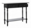 Safavieh American Homes Collection Rosemary Distressed Black Console Table