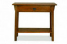 Leick Mission Hall Console Table, Russet