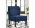 Signature Design by Ashley Triptis Small Modern Accent Chair, Navy Blue