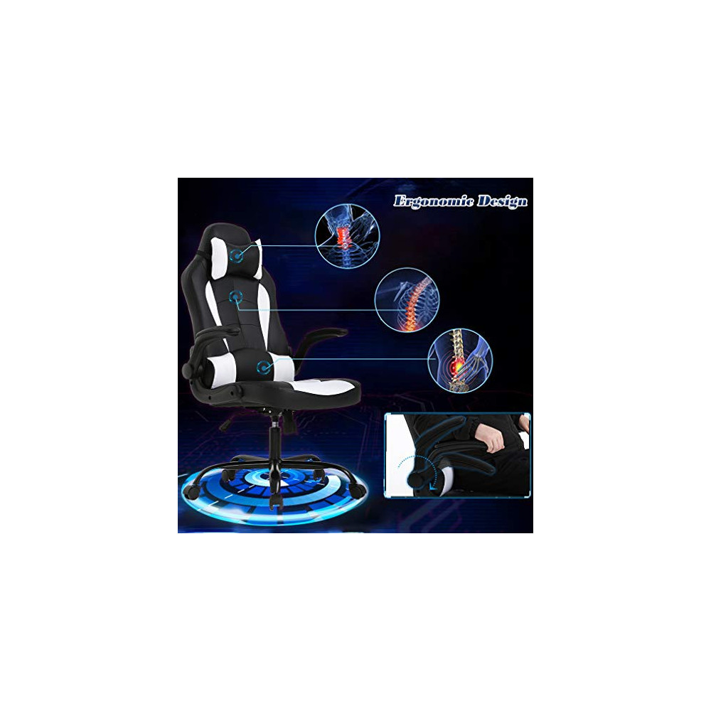 BestOffice PC Gaming Chair Ergonomic Office Chair Desk Chair with