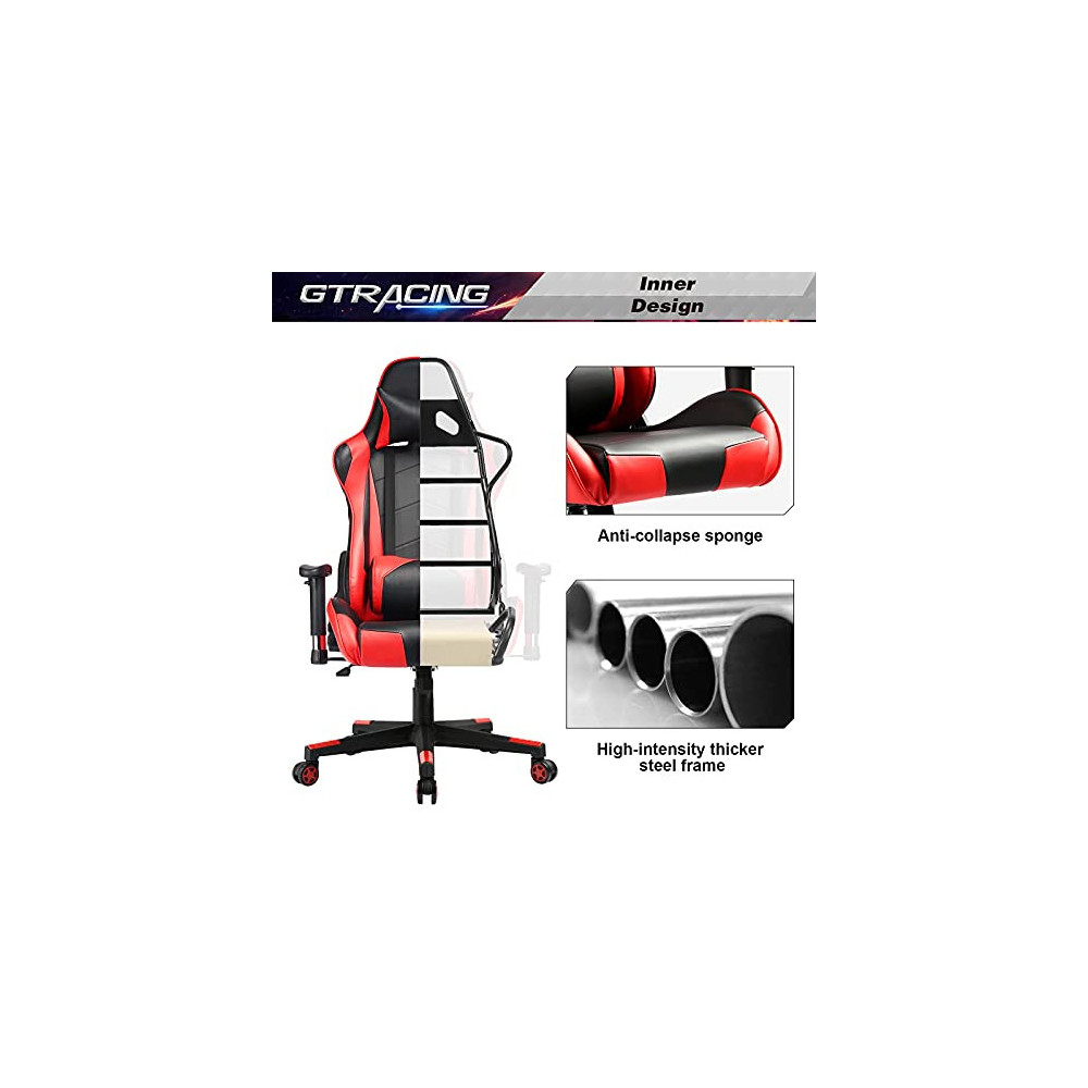 GTRACING Gaming Chair Racing Office Computer Game Chair Ergonomic