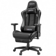 Hbada Gaming Ergonomic Racing High Back Computer Height Headrest and Lumbar Support E-Sports Swivel Chair with Adjustable Foo