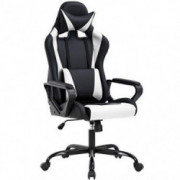 High Back Gaming Chair PC Office Chair Racing Computer Chair Task PU Desk Chair Ergonomic Swivel Rolling Chair with Lumbar Su