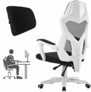 HOMEFUN Ergonomic Office Chair, High Back Executive Desk Chair Adjustable Comfortable Task Chair with Armrests with Lumbar Su