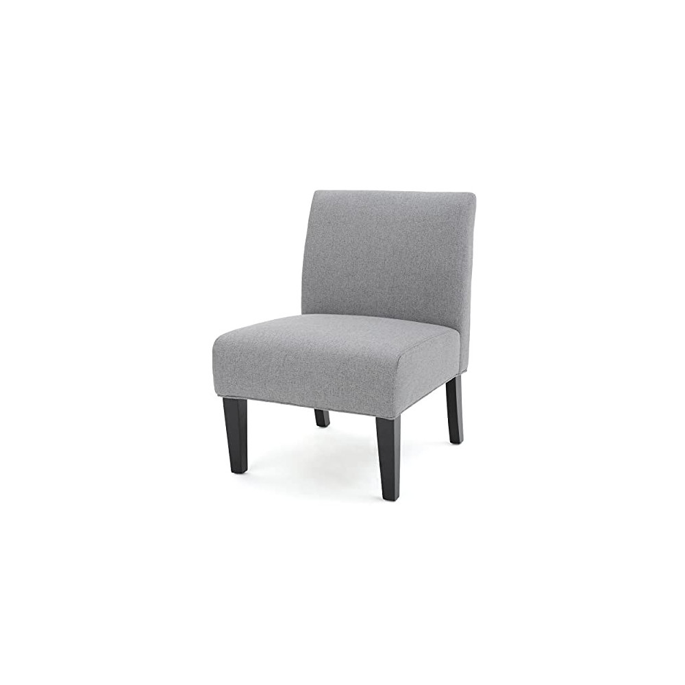Christopher Knight Home Kassi Fabric Accent Chair, Grey