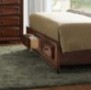 Roundhill Furniture Oakland 139 Wood Bedroom Set, Queen, Antique Oak Finish