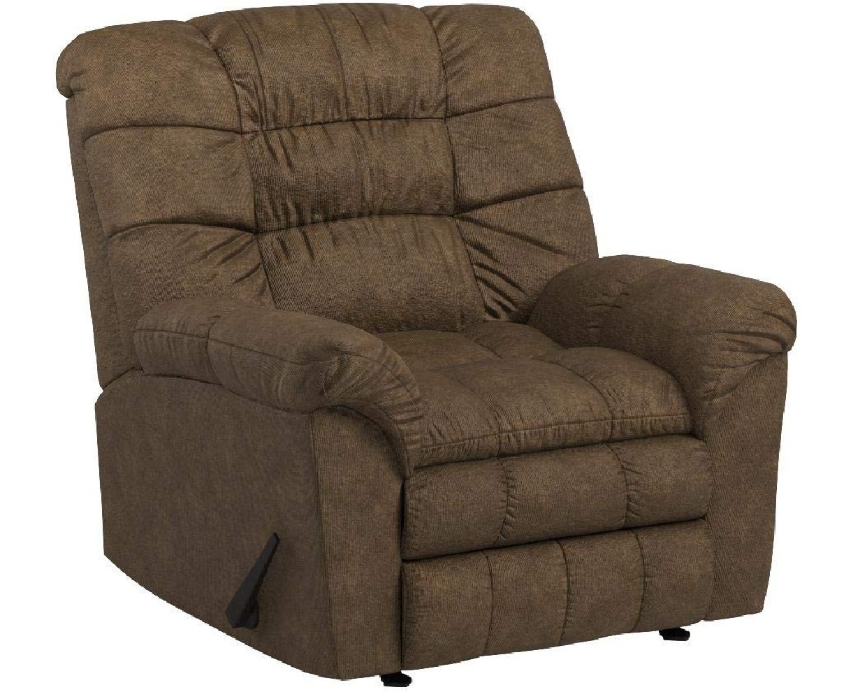 Simmons Upholstery ROCKER RECLINER W/HEAT AND MASSAGE, Brown Universe