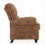 Domesis Cortez Push Back Recliner Chair in Paisley