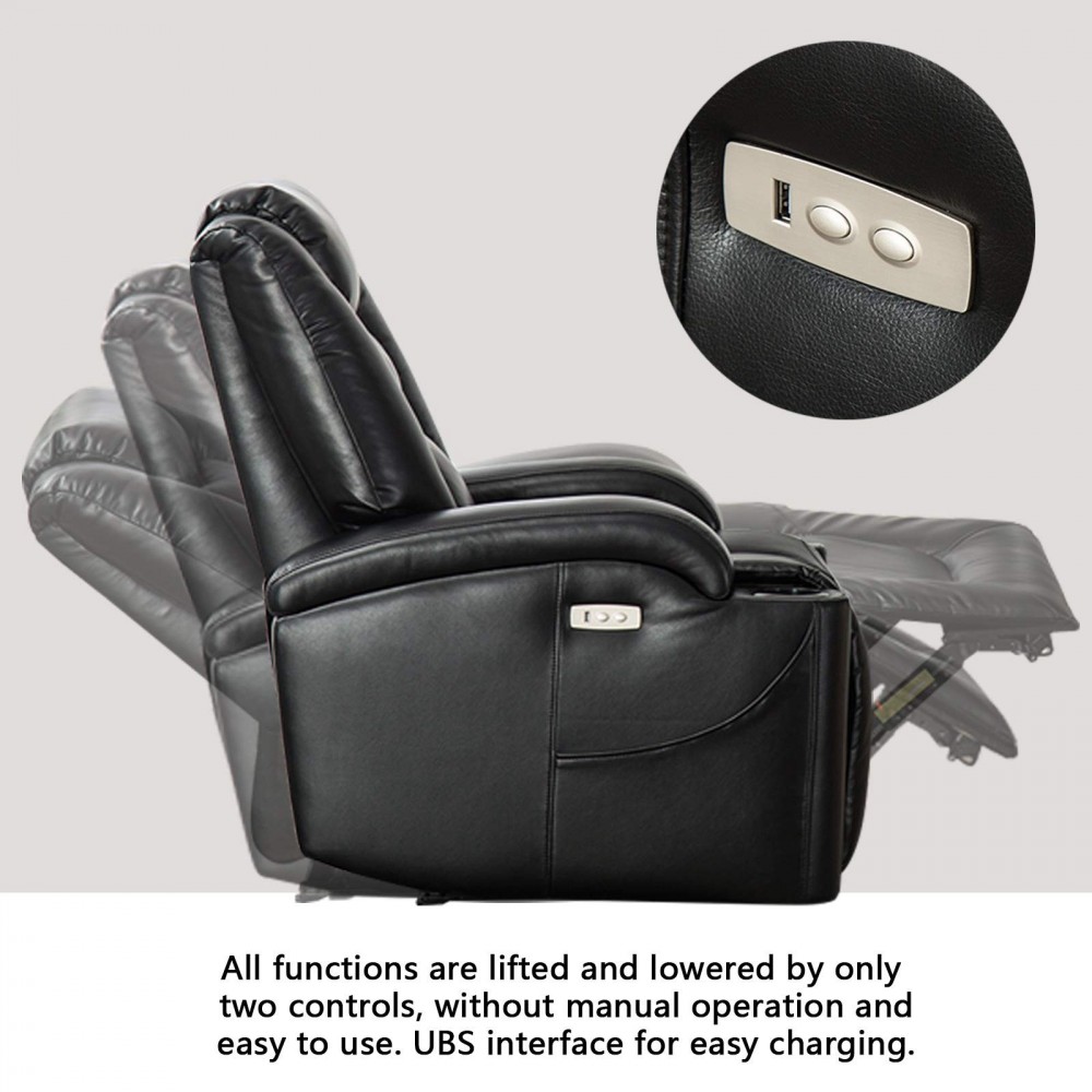 ANJ Electric Power Recliner Chair for Living Room, Breathable