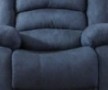 NHI Express Addison Large Contemporary Microfiber Recliner, Blue