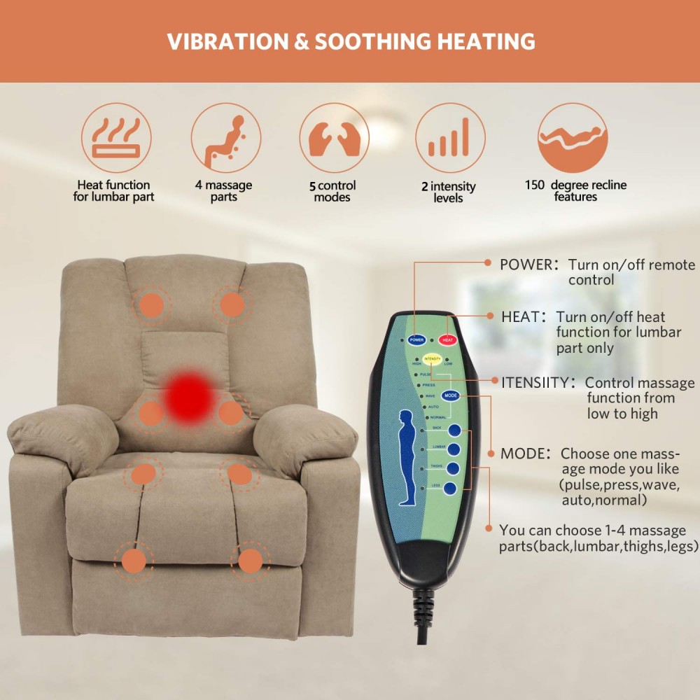 oneinmil Power Lift Recliner Chair Massage Chairs Full Body and