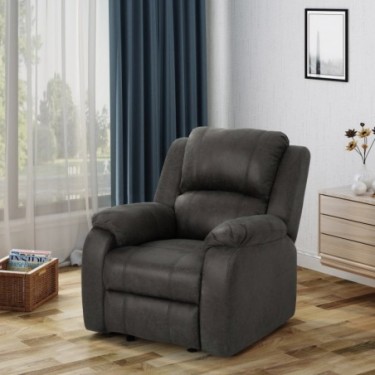 Christopher Knight Home Michelle Gliding Recliner, Slate + Black