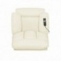 Domesis Renu Leather Wall Hugger Power Lift Chair Recliner, Cream Renu Leather