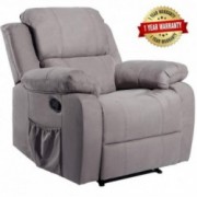 Massage Recliner Chair Heated Ergonomic Lounge Recliner Sofa Chair with 8 Vibration Motors