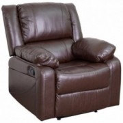 Flash Furniture Harmony Series Brown Leather Recliner