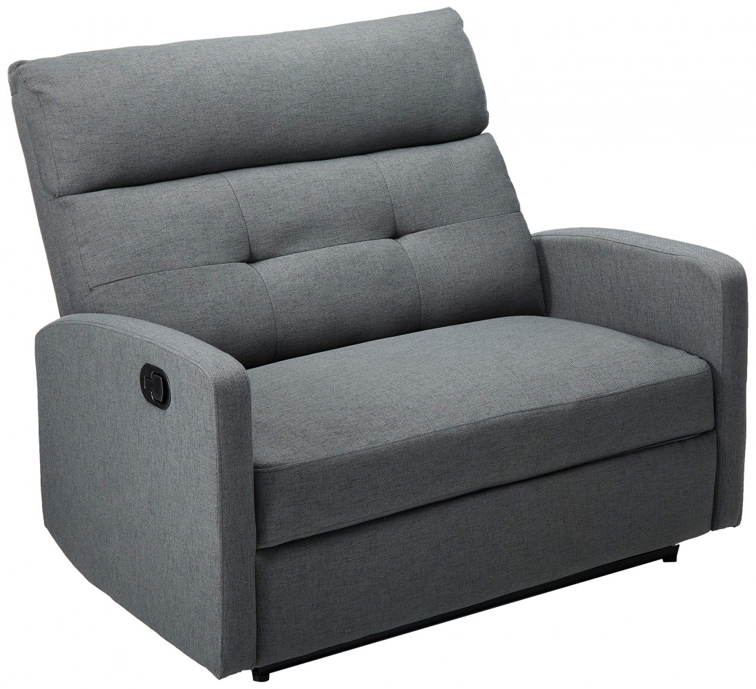Christopher Knight Home Hana Recliner, Fabric/Charcoal Universe Furniture