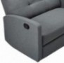 Christopher Knight Home Hana Recliner, Fabric/Charcoal
