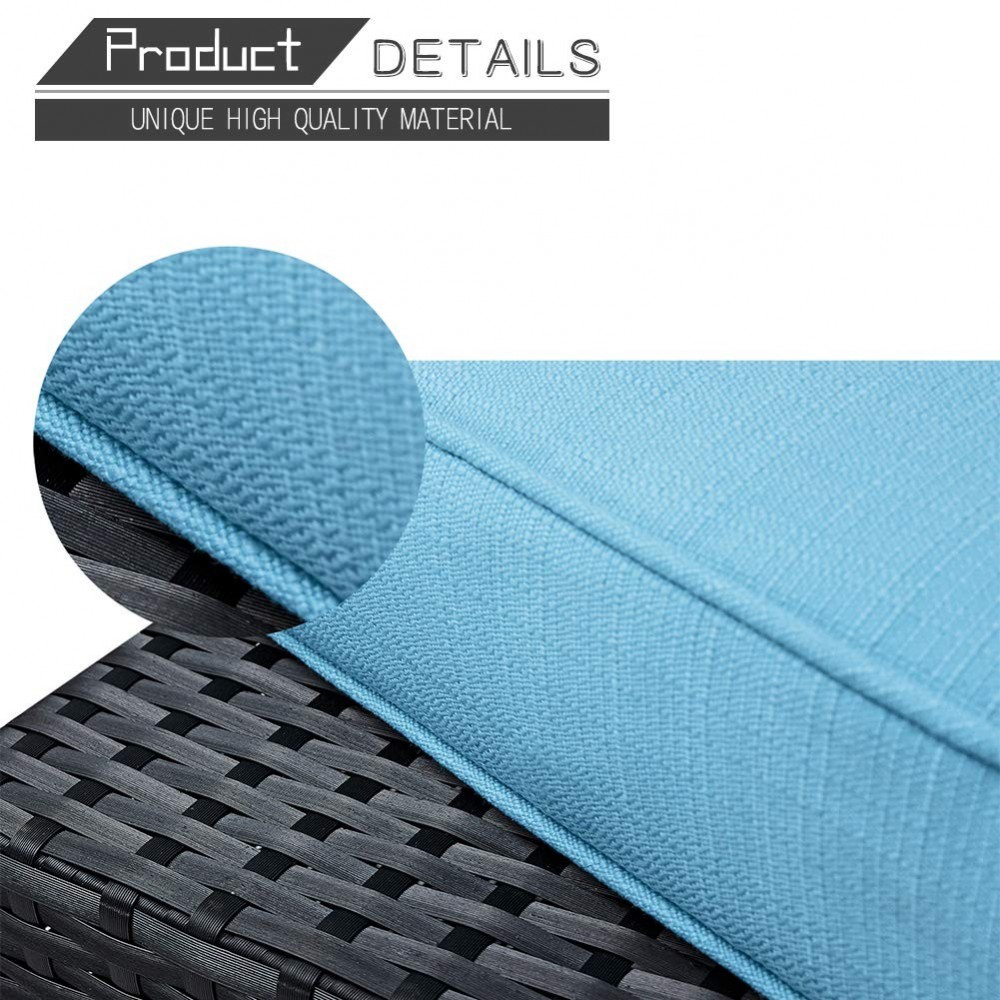 Oakmont Outdoor Sectional Sofa 5Piece HalfMoon Patio Furniture