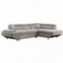 HOMES: Inside + Out Walters Sectional with Pull Out Sleeper Chaise