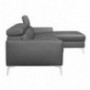 Lexicon Sectional Sofa Chaise, Gray