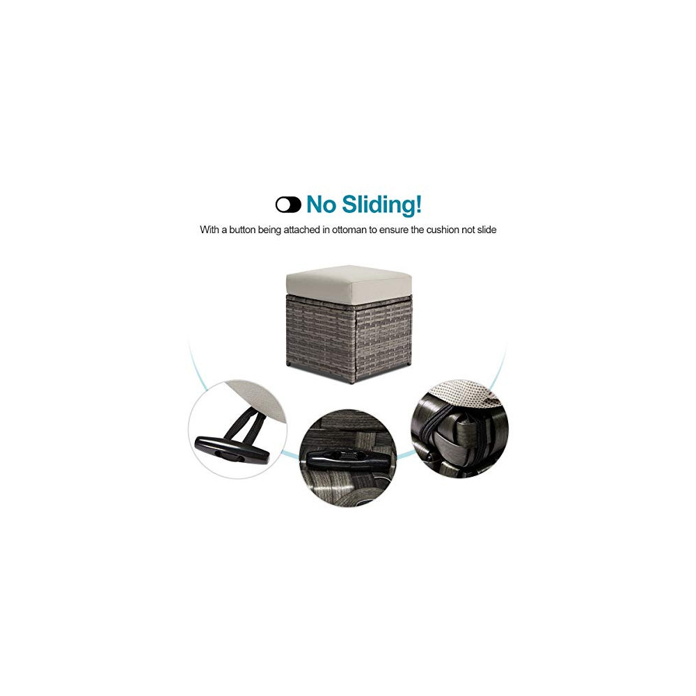 UMAX Patio Furniture Sets 7 Pieces Outdoor Conversation Set All