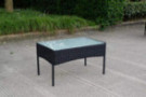 Tangkula AM0592HM Wicker Furniture Set, Black 001