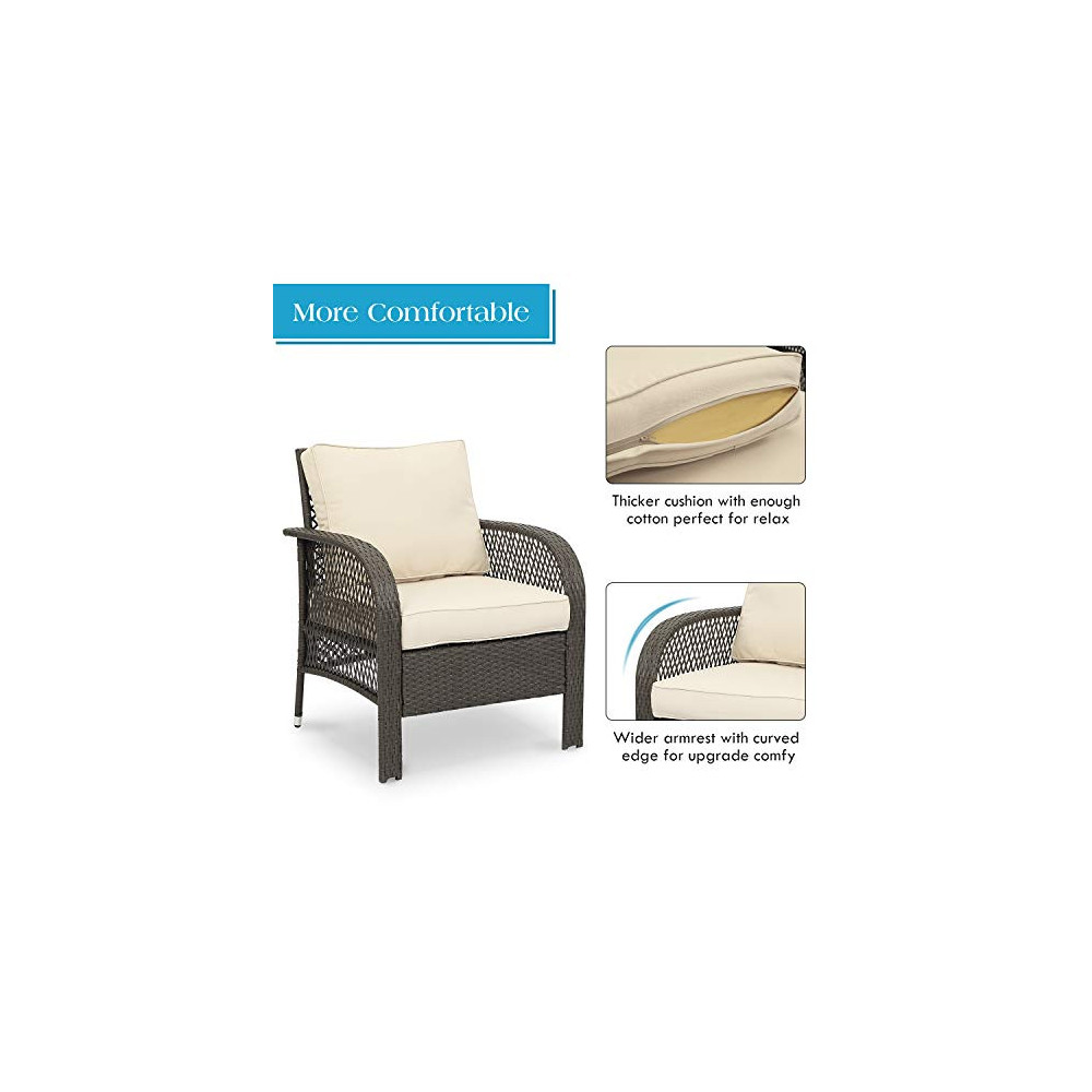 Wisteria Lane Outdoor Furniture Sets 4 Piece Patio Conversation
