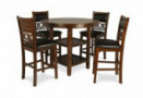 New Classic Furniture Gia Counter Dining Set, Brown