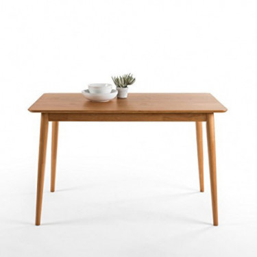 Zinus Jen Mid-Century Modern Wood Dining Table / Natural