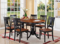 7 Pc Dining room set-Dining Table and 6 Kitchen Dining Chairs
