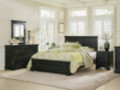 INSPIRED by Bassett Farmhouse Basics King Bedroom Set, Rustic Black