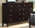GTU Furniture Contemporary Styling Rosa 4Pc Queen Bedroom Set Q/D/M/N 