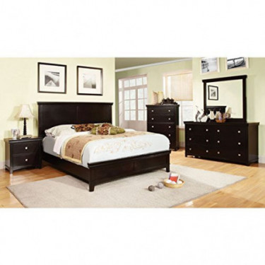247SHOPATHOME bedroom-furniture-sets, King, Espresso