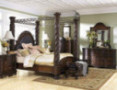 Ashley Furniture "North Shore 6 Piece Canopy Bedroom Set in King or California King  King 