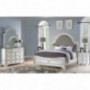 Best Master Furniture 5 Pieces Antique White Panel Bedroom Set Queen
