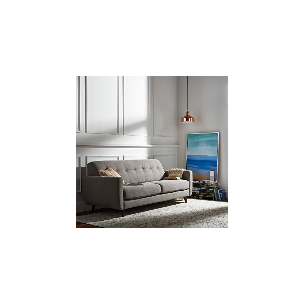 Amazon Brand Rivet Sloane MidCentury Modern Sofa with Tufted B