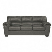 Signature Design by Ashley - Bladen Contemporary Plush Upholstered Sofa, Slate Gray