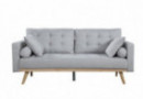 Divano Roma Furniture Mid-Century Sofas, Light Grey